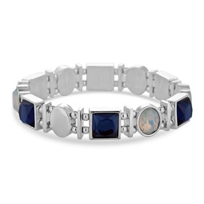 Designer multi shape crystal bracelet